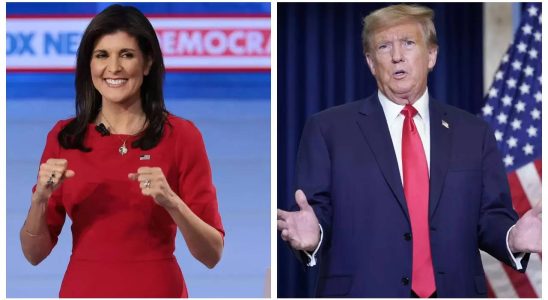 Republikanische Vorwahlen Nikki Haley schliesst in New Hampshire mit Donald