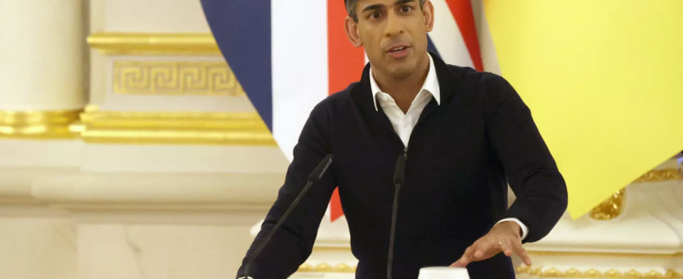 Rishi Sunak legt die Rebellion wegen des Ruanda Plans vorerst nieder