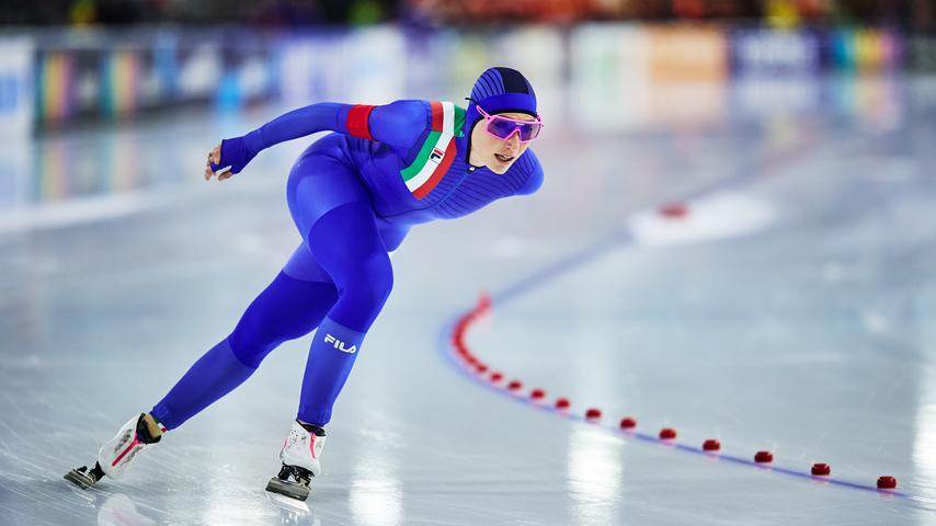 Skater Mutter „Lollo mit Sohn in Thialf „Will Vorbild sein