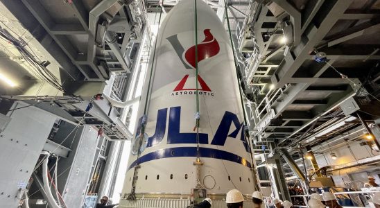 Starts von United Launch Alliance und Astrobotic Schliessung von Countdown