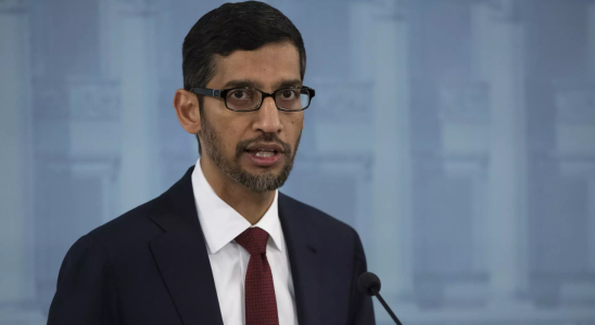 Sundar Pichai CEO von Google bestaetigt im Memo an die