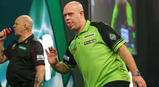 Van Gerwen fuehlt sich immer noch am besten „Auch Littler