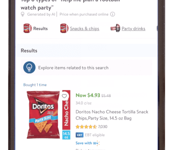 Walmart stellt auf der CES generative KI Such und KI Nachschubfunktionen vor