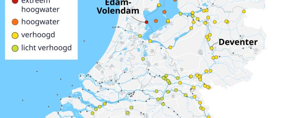 Wasserstand im Markermeer extrem hoch „Tritt alle hundert Jahre ein