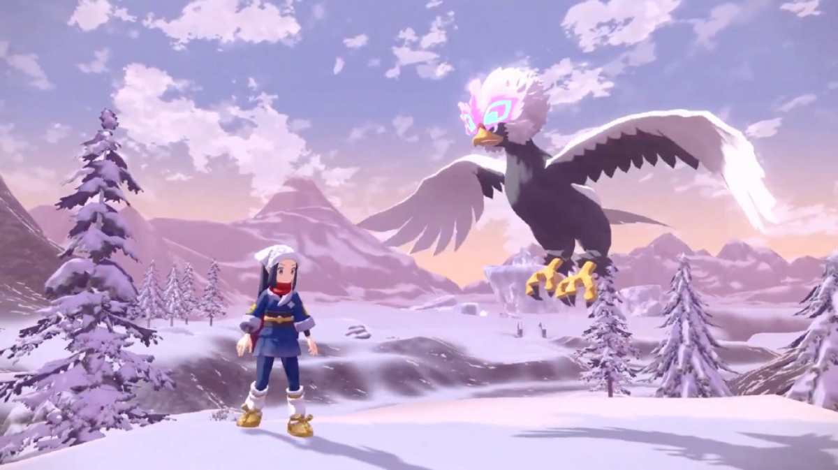 Pokemon Legends Arceus, Trailer, neues Pokémon, reitbares Pokémon, Pokémon-Geschenke, Hisui.  Dieses Bild ist Teil eines Artikels darüber, dass mein Sohn keine Videospiele spielt, und damit bin ich endlich einverstanden.