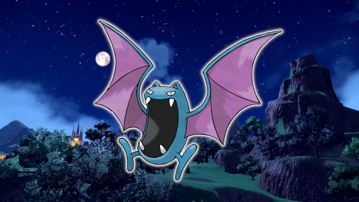 Golbat in Pokémon.  Dieses Bild ist Teil eines Artikels über 10 Pokémon mit überraschend dunklen Hintergründen.