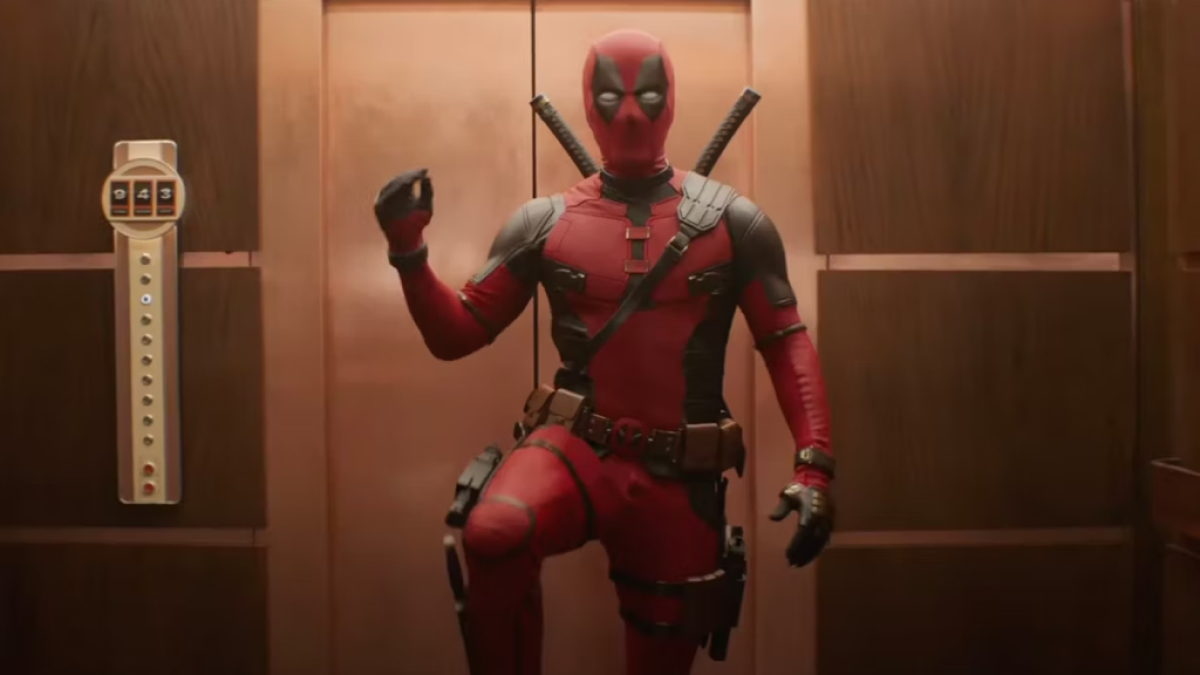 Ein Standbild aus dem Deadpool & Wolverine-Trailer.  Dieses Bild ist Teil eines Artikels darüber, warum 2024 das Superhelden-Lite-Jahr ist, das das Kino braucht.