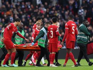 Gravenberch voorlopig uitgeschakeld bij Liverpool vanwege enkelblessure