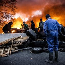 A67 an der belgischen Grenze wegen Aktionen der Landwirte nach