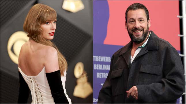 Adam Sandler erklaert dass Taylor Swift keine Spruenge macht