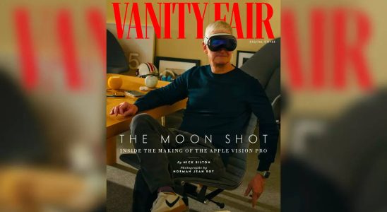 Apple CEO Tim Cook auf dem Cover des Vanity Fair Magazins mit