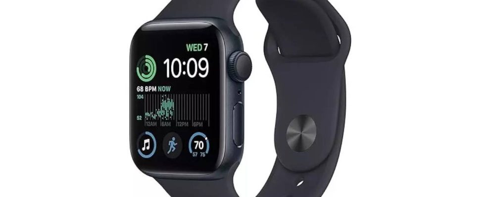 Apple Watch SE 2 fuer 5999 Rupien auf Flipkart erhaeltlich