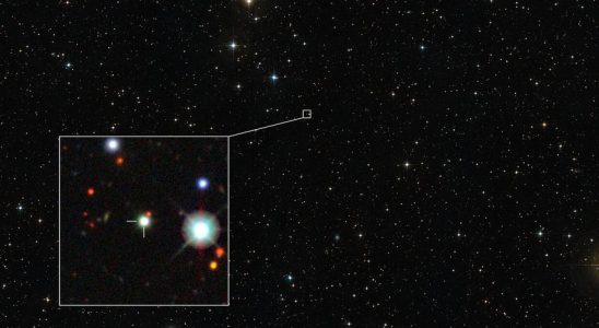 Astronomen sehen das hellste Objekt im Universum und das am