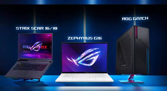 Asus bringt Zephyrus G16 Laptops aktualisierte Strix Scar Serie und ROG G22 Gaming Desktop