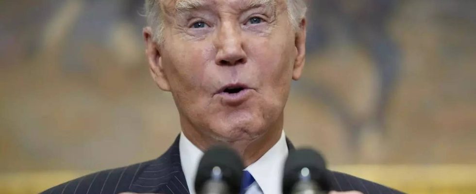 Biden droht mit Veto gegen „politischen Trick des US Repraesentantenhauses im