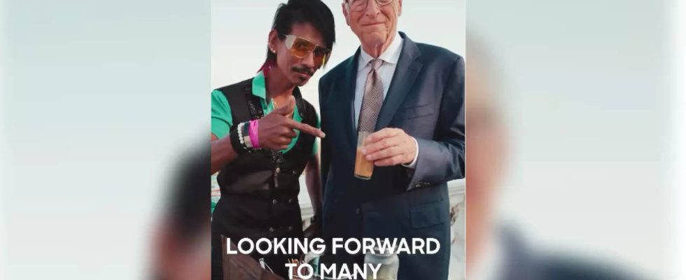 Bill Gates teilt „Chai Pe Charcha Video mit Dolly Chaiwala in