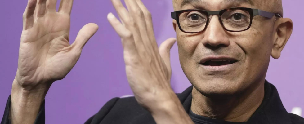 CEO Satya Nadella Bodenstaendigkeit und Wertschoepfung bei Microsoft