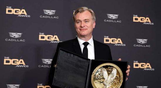 Christopher Nolan gewinnt den Hauptpreis bei den Directors Guild Awards