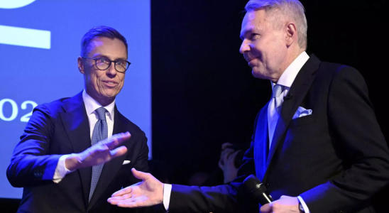 Der Mitte Rechts Partei Alexander Stubb gewinnt die hart umkaempfte Praesidentschaftswahl in