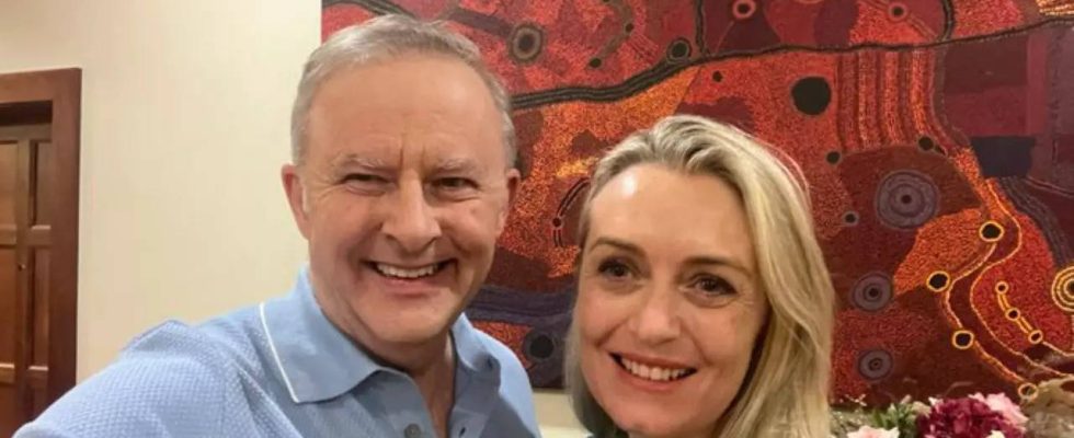 Der australische Premierminister Anthony Albanese gibt seine Verlobung bekannt