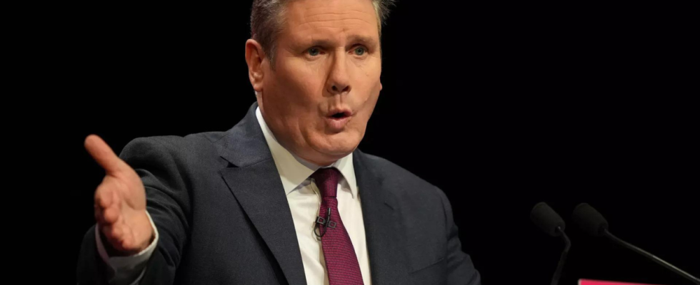 Der britische Labour Chef Starmer fordert einen dauerhaften Waffenstillstand zwischen Israel