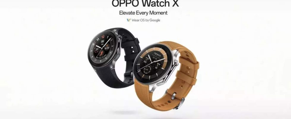 Die Smartwatch Oppo Watch X kommt am 29 Februar auf