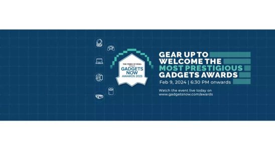 Die Times of India Gadgets Now Awards Zeremonie kuert die besten Gadgets