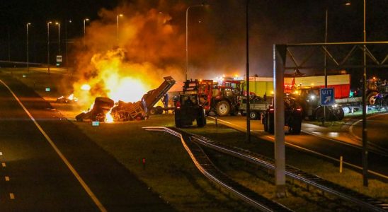 Erneute Aktionen der Landwirte auf mehreren Strassen mehrere Autobahnen gesperrt