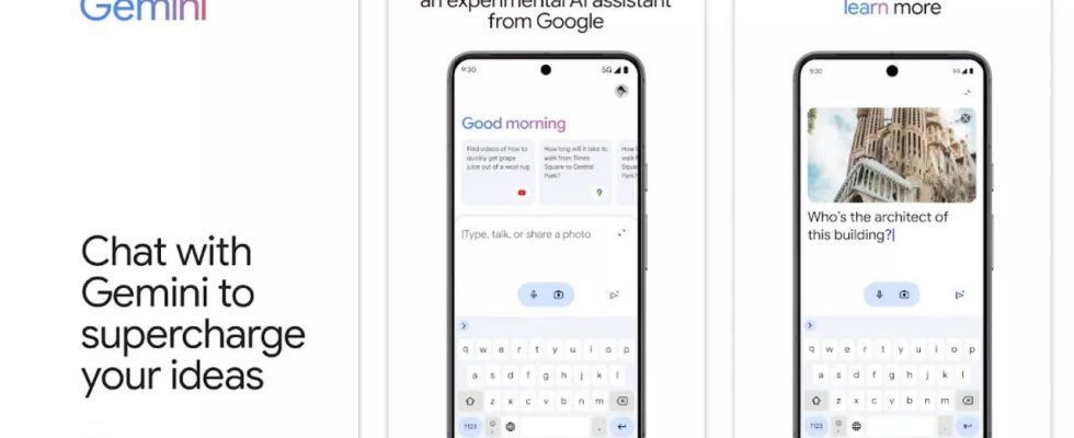 Google fuehrt Gemini AI fuer iPhones und Android Nutzer ausserhalb der