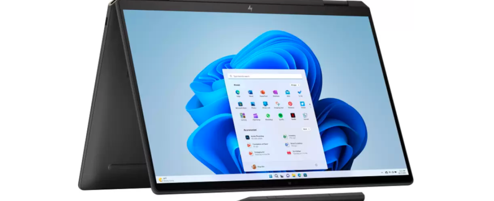 HP Spectre x360 mit Intel Core Ultra 7 Prozessor und Nvidia
