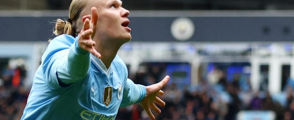 Haaland erzielt das erste Premier League Tor seit Ende November