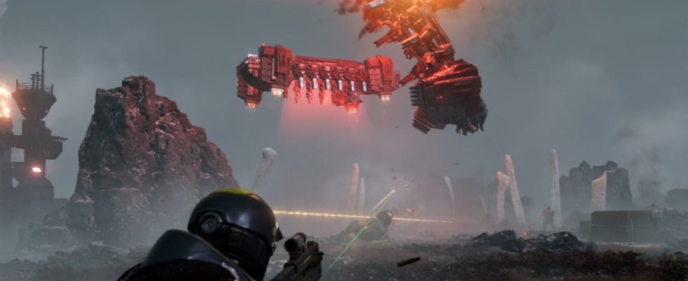 Helldivers 2 macht Spass aber es faellt ihm schwer darueber