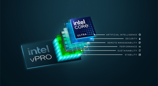 Intel stellt vPro Plattform fuer kommerzielle PCs mit Core Ultra Prozessor vor