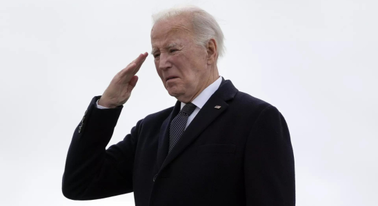 Joe Biden wird naechste Woche den jordanischen Koenig empfangen um