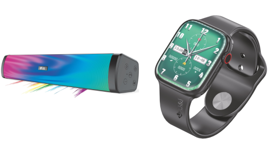 Kaufen Sie die Bluetooth Soundbars der Ui Rainbow Serie und die Smartwatch