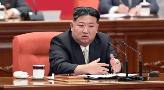 Kim Jong Un sagt er habe das rechtmaessige Recht Suedkorea