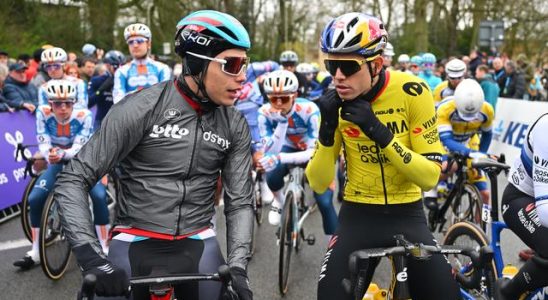 Live Zirkulation Zwei niederlaendische Talente an der Spitze Van Aert