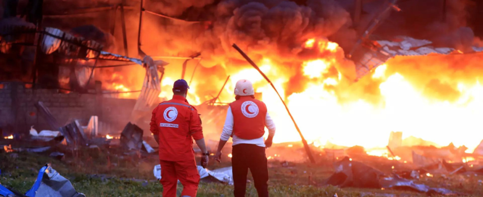 Luftangriffe treffen Suedlibanon 14 verletzt