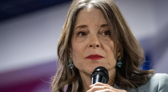 Marianne Williamson setzt den Praesidentschaftswahlkampf aus