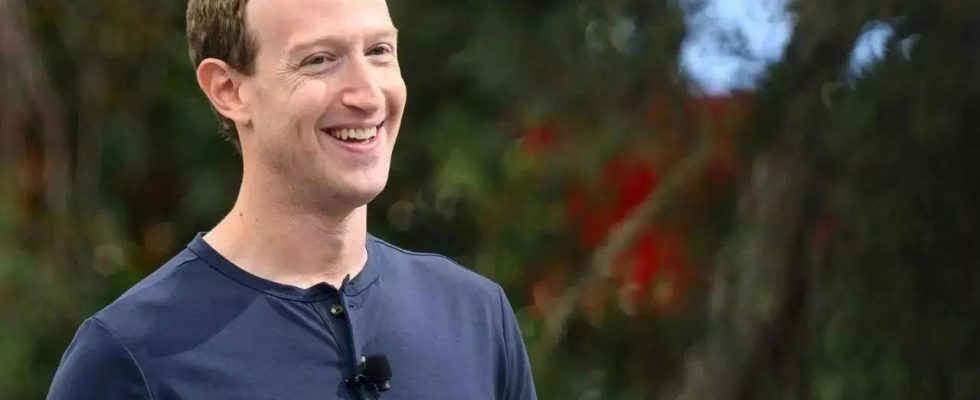 Mark Zuckerberg CEO von Meta reagiert auf Bedenken hinsichtlich der