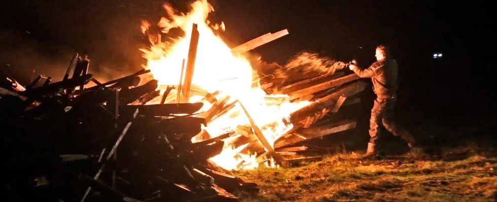 Mehrere Strassen wegen Massnahmen neuer Landwirte gesperrt Polizei meldet unsichere