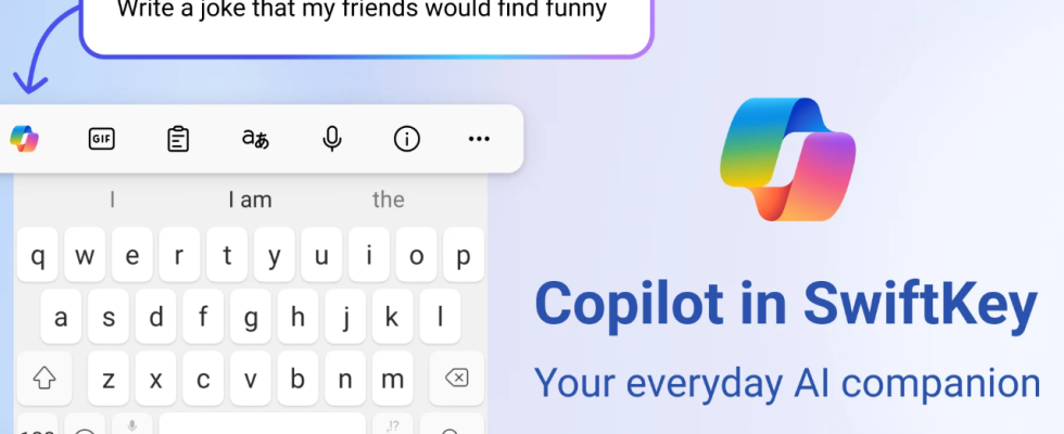 Microsoft SwiftKey Tastatur App Update Copilot und GPT 4 Turbo Integration