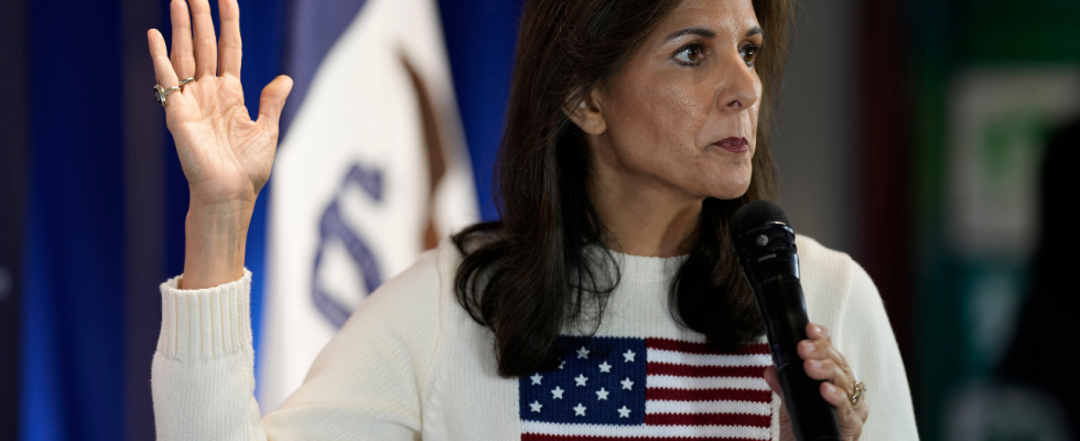 Nikki Haley „Embryonen sind fuer mich Babys – Republikanische Praesidentschaftskandidatin