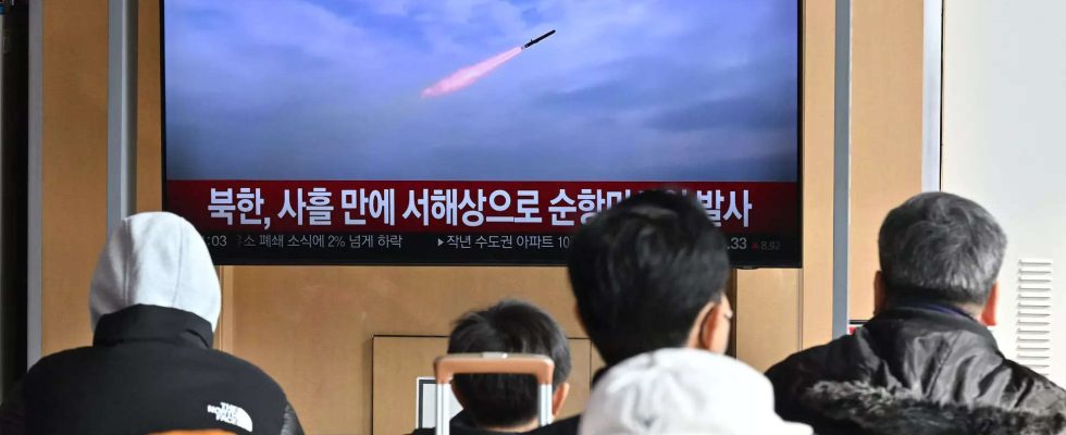 Nordkoreanische Rakete aus US amerikanischen und europaeischen Teilen Weltnachrichten