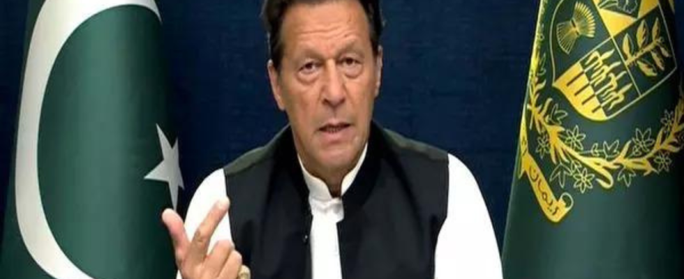 Pakistan Imran Khan sagt dass ein „unislamischer Heiratsantrag eingereicht wurde