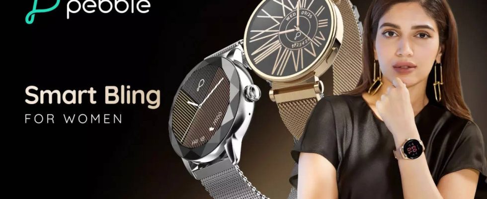 Pebbles neue Vienna Vama Smartwatches sind fuer Frauen konzipiert Details