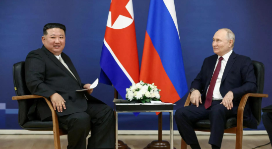 Putin schenkt dem nordkoreanischen Machthaber Kim Jong Un ein in