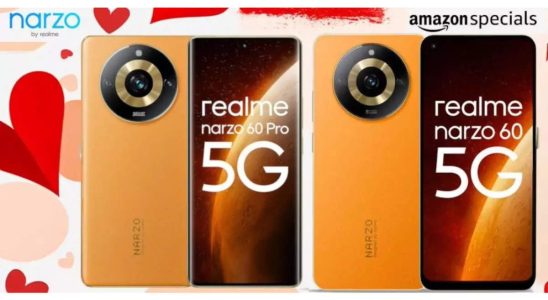 Realme Valentinstag Sale Rabatt auf Smartphones der Narzo Serie