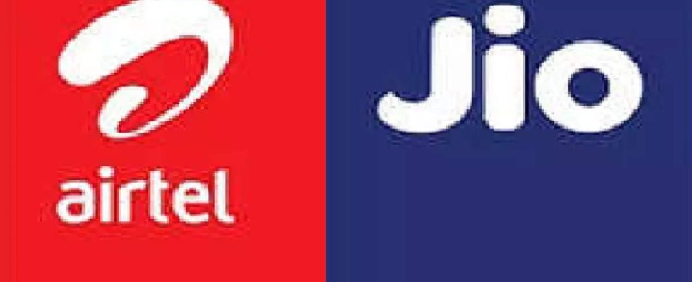 Reliance Jios Valentinstagsnachricht fuer Airtel Benutzer