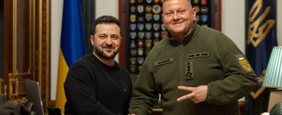 Selenskyj ernennt Ex Armeechef Zaluzhnyi zum „Helden der Ukraine